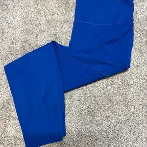 Blazer blue base pace 25” lululemon leggings